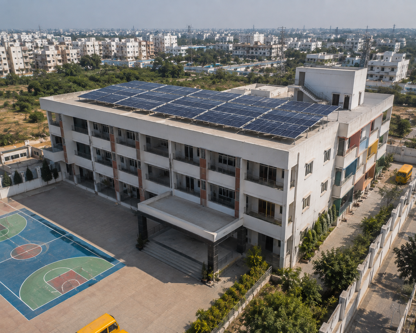 School Solar Installation - 15 kW